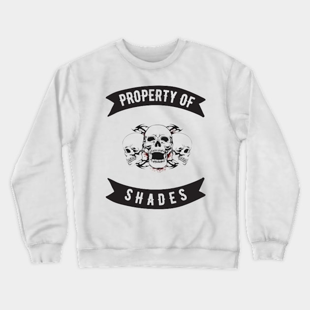 Shades Property Patch Crewneck Sweatshirt by Nicole James